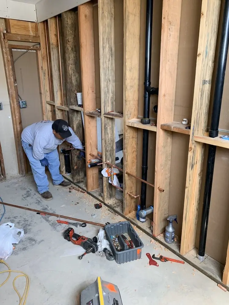 Commercial rough-in plumbing for Gas Line Repair in Old Mill Bottom Estates